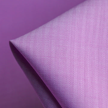 Herringbone Wisteria Cotton Shirting