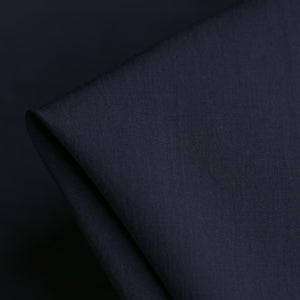 Sofia Navy Silk/Cotton Shirting