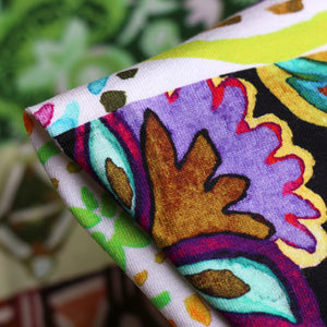 Spello Mosaic Citrus Viscose Jersey