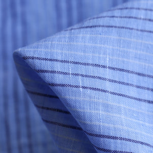 Gigi Blu Stripe Linen