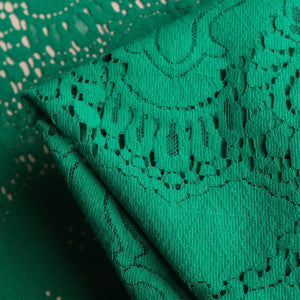 Bluebird Emerald Textured Lace