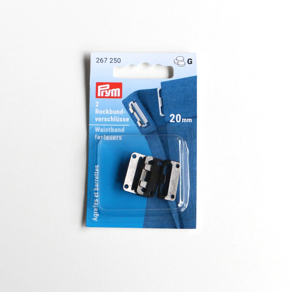 Prym Elastico Per Cintura In Maglia Jersey - Bianco, Larghezza 20mm, Lunghezza 1 Metro - Per Gonne, Pantaloni E Abbigliamento Bambini - 2
