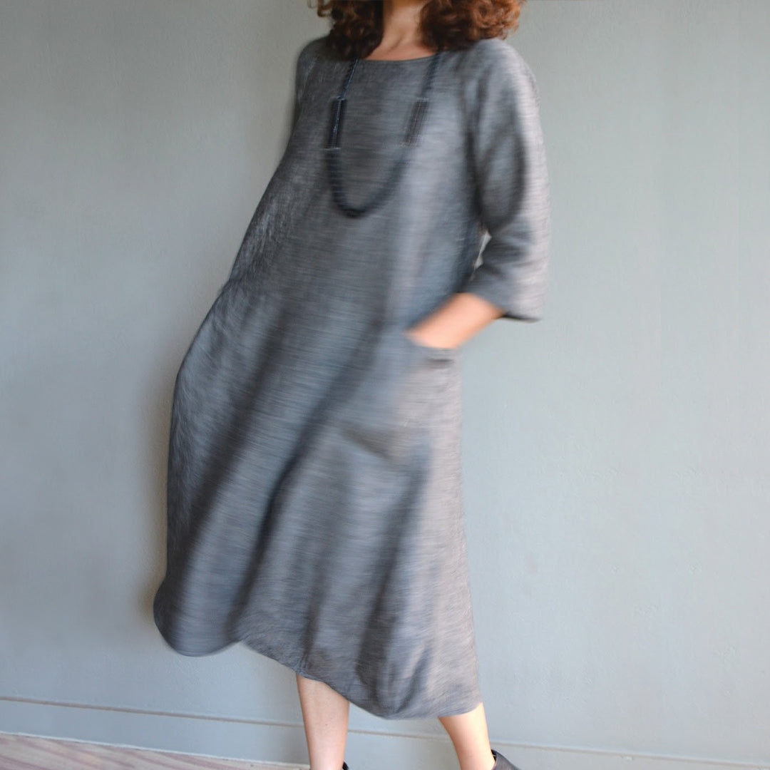 linen dress patterns Highlands Wrap Create a unique piece that showcases your style and craftsmanship effortlessly. Ines Dress - PDF Sewing