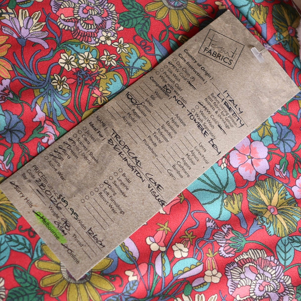 Tropical Cove  - Bickington Viscose -  Liberty Fabrics