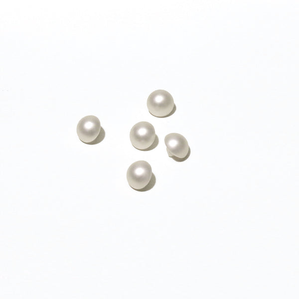Matte Pearl Shank Buttons - Assorted Sizes