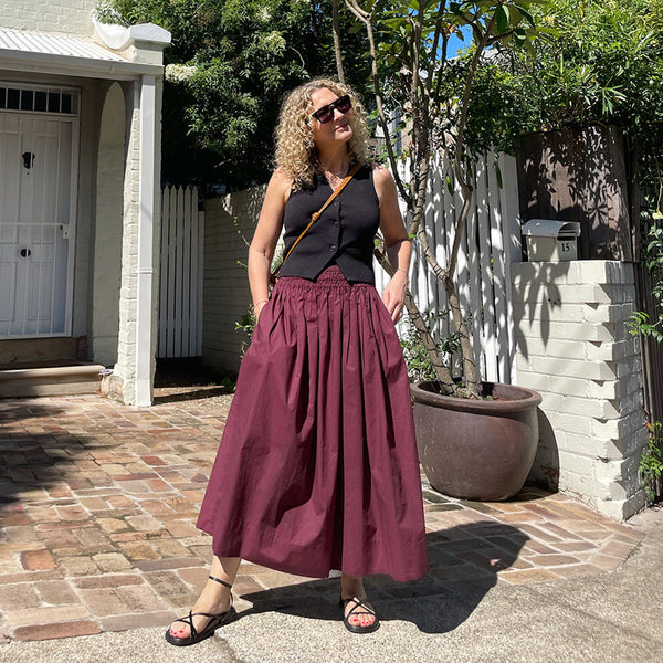 Tessuti Multi Elastic Waist Skirt - FREE Tutorial