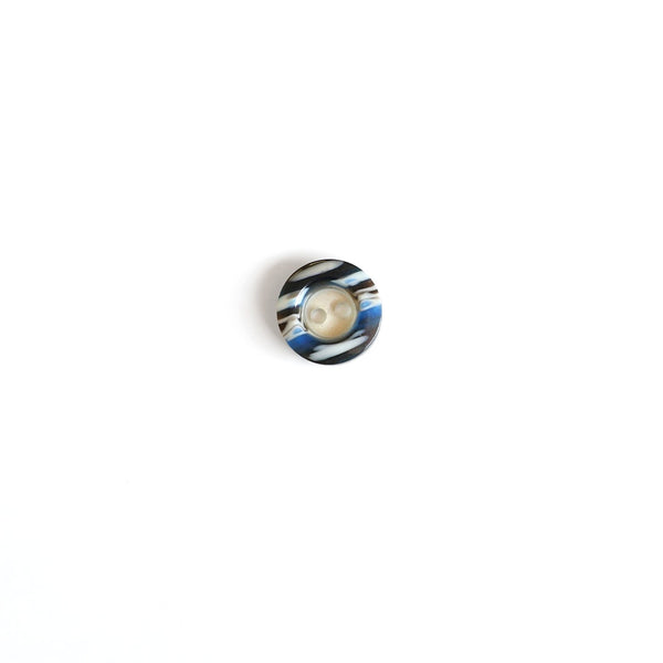 Melange/Clear Shirt Buttons - Assorted Colours - 12mm