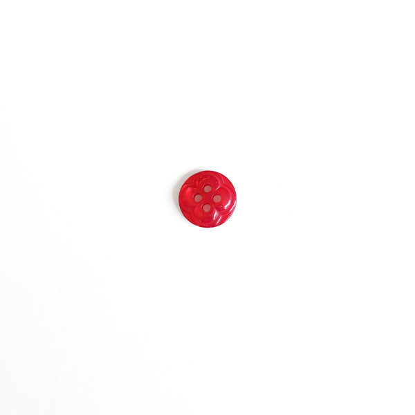 Pearlised Daisy Flower Buttons - Assorted Colours - 12mm