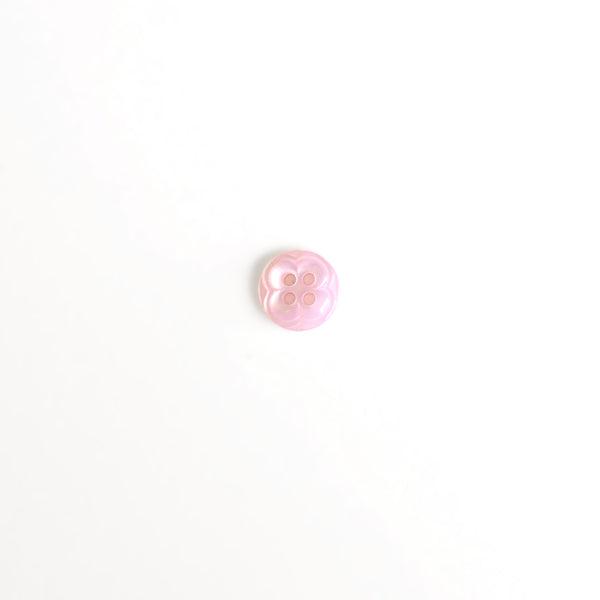 Pearlised Daisy Flower Buttons - Assorted Colours - 12mm