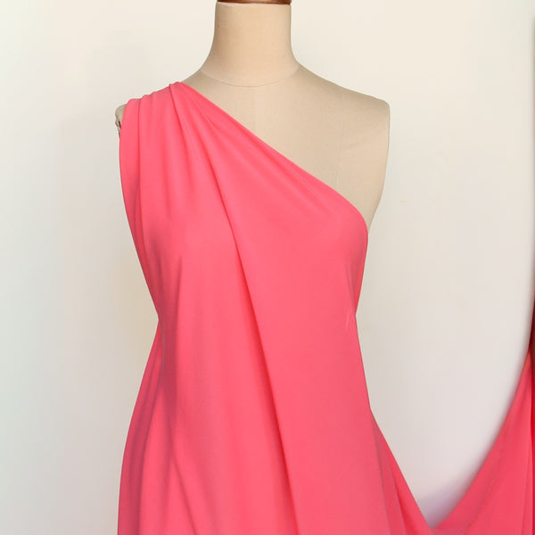 Sicily Rose Stretch Silk Georgette