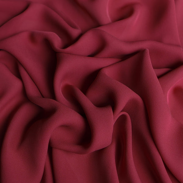 Rhubarb Silk Double Georgette