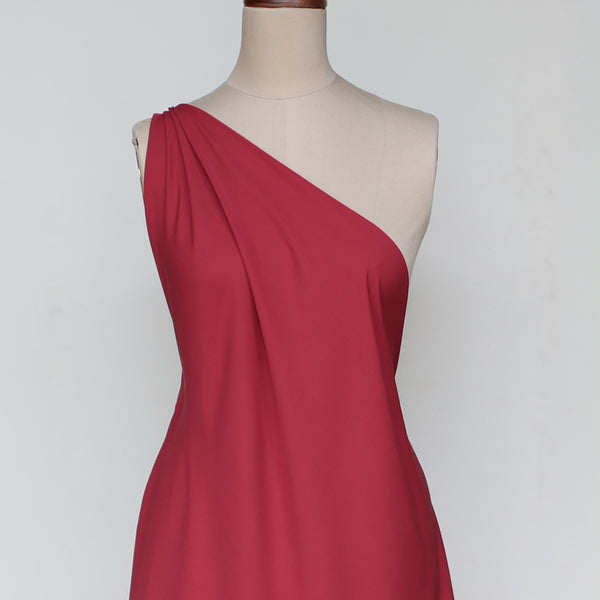 Rhubarb Silk Double Georgette