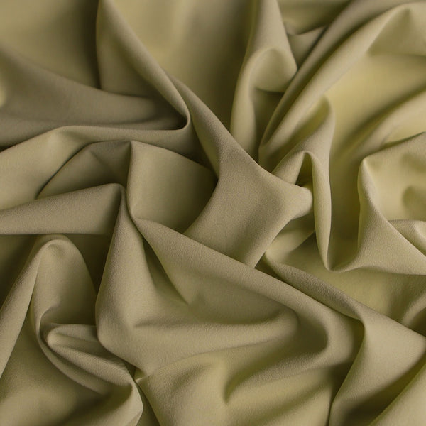 Sage Stretch Silk Georgette