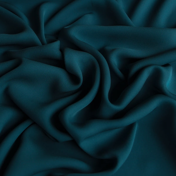 Aquamarine Silk Double Georgette