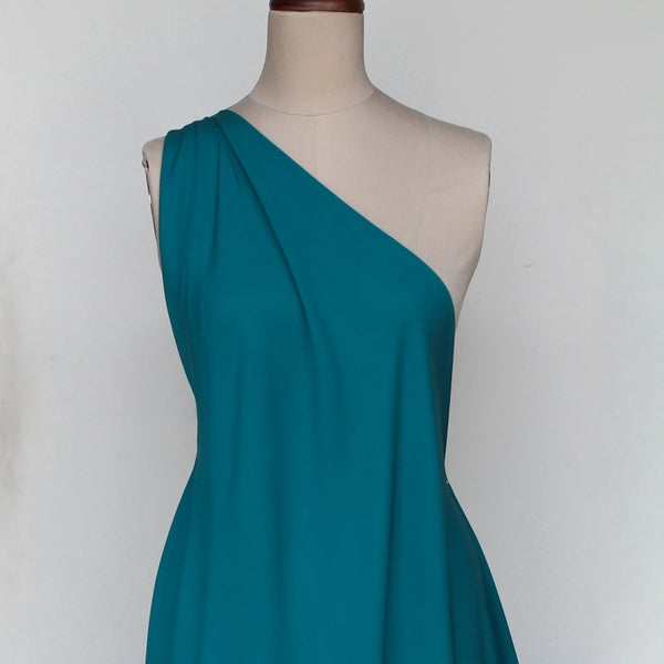 Aquamarine Silk Double Georgette