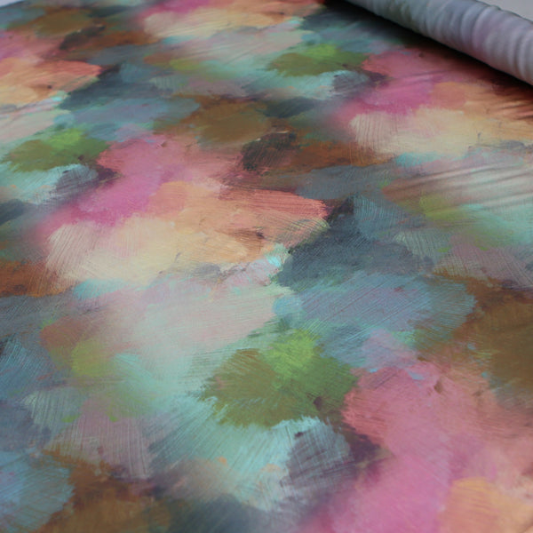 Golden Dusk Silk Satin