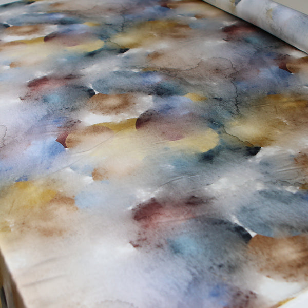 Aurora's Haze Silk Satin