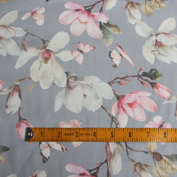 Misty Fleur Silk Chiffon