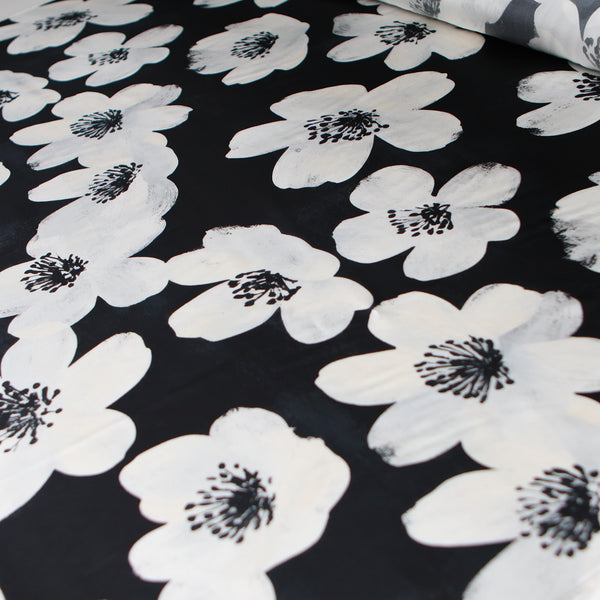Moonflower Silk Satin