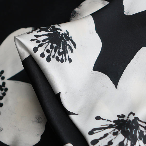 Moonflower Silk Satin