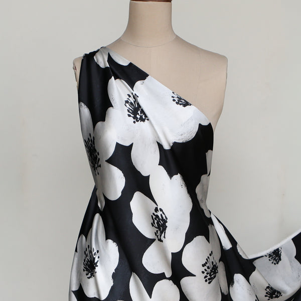 Moonflower Silk Satin
