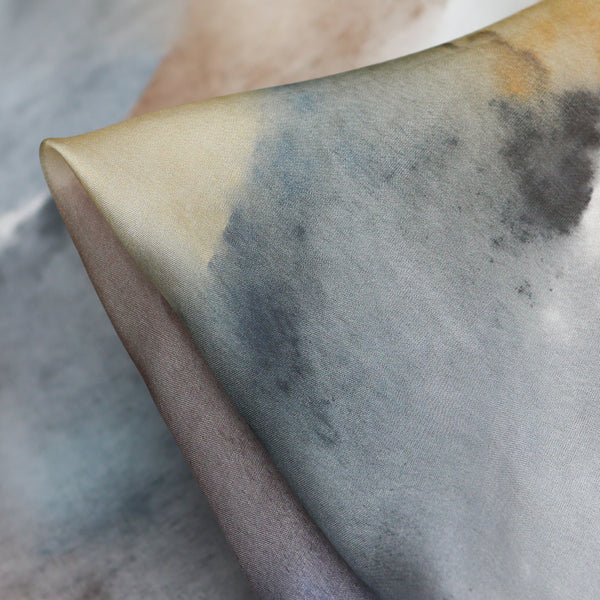 Aurora's Haze Silk Chiffon