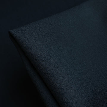 Audrey Navy Wool Crepe