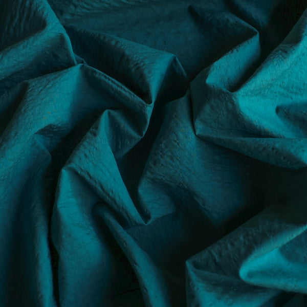 Daiya Teal Seersucker