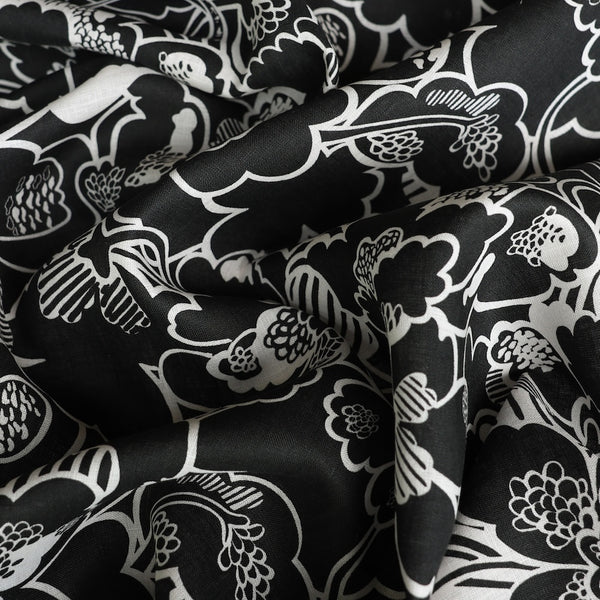 Prospect Flower Black Liberty Sycamore Linen