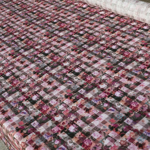 Archive Gingham Pink Sycamore Liberty Linen