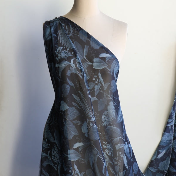 Nightshade Silk Georgette