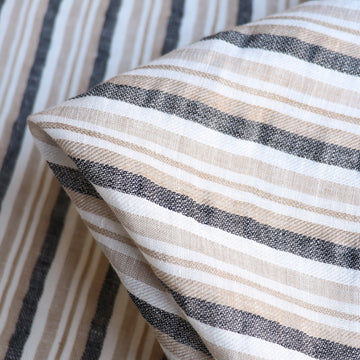 Baia String/Black Linen