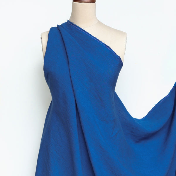 Bedford Lapis Washed Linen