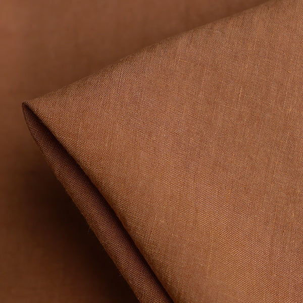 Bedford Toffee Washed Linen