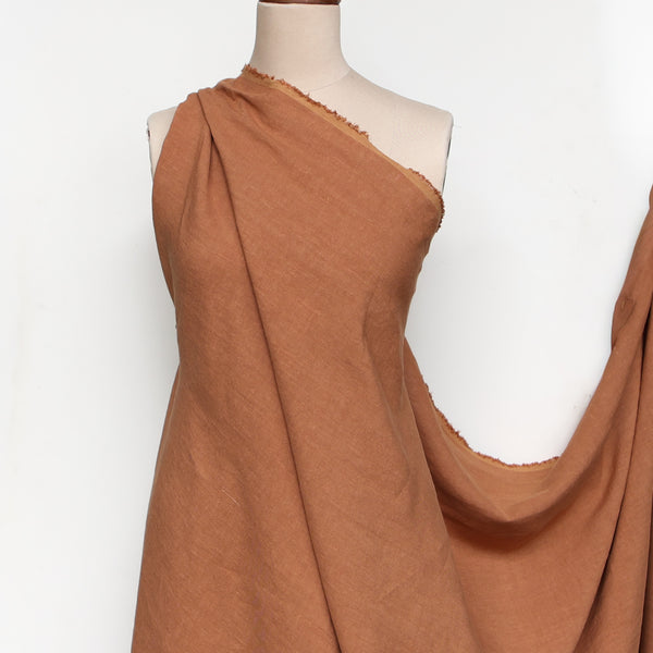 Bedford Toffee Washed Linen