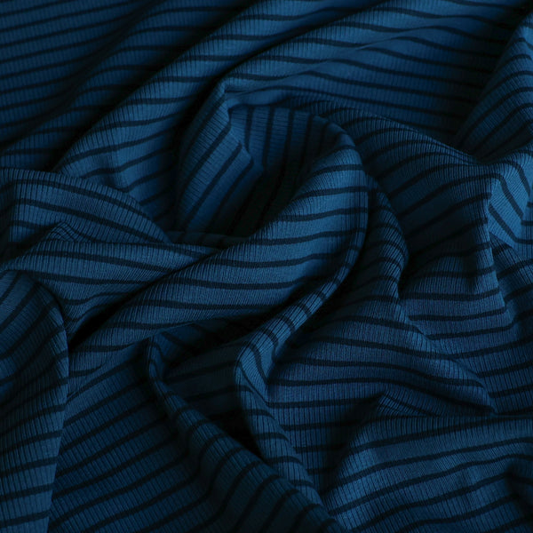 Noelle Blue Stripe Knit