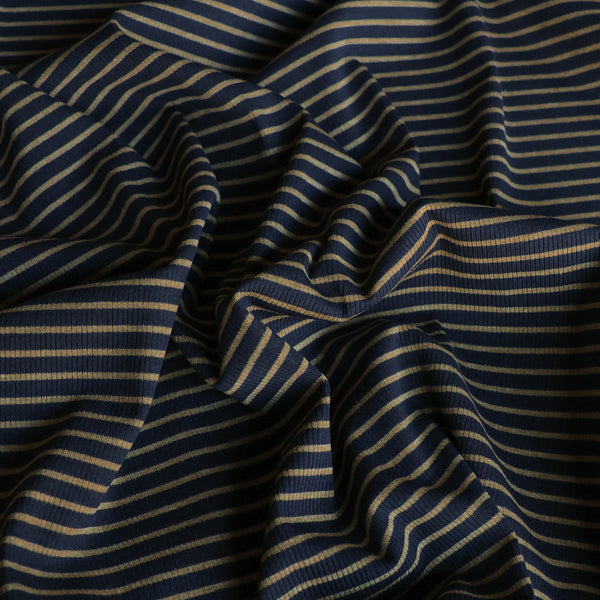 Noelle French Navy Stripe Knit