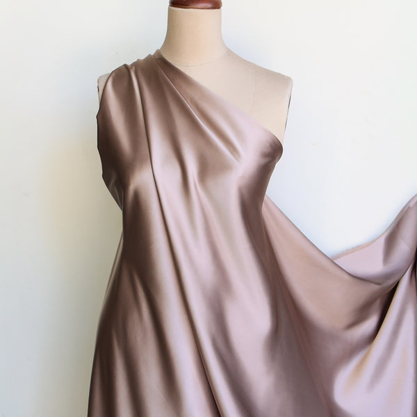 Driftwood Silk Satin - 19mm