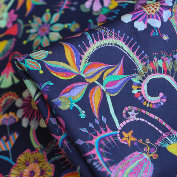 Beautifully Bazaar Navy - Liberty Tana Lawn™