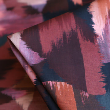 Ikat Tulip Plum - Liberty Tana Lawn™