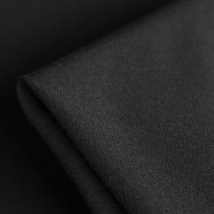 Rhys Black Cotton/Elastane Jersey