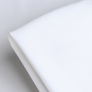 Rhys White Cotton/Elastane Jersey