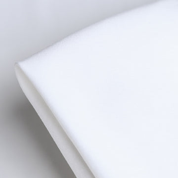 Rhys White Cotton/Elastane Jersey