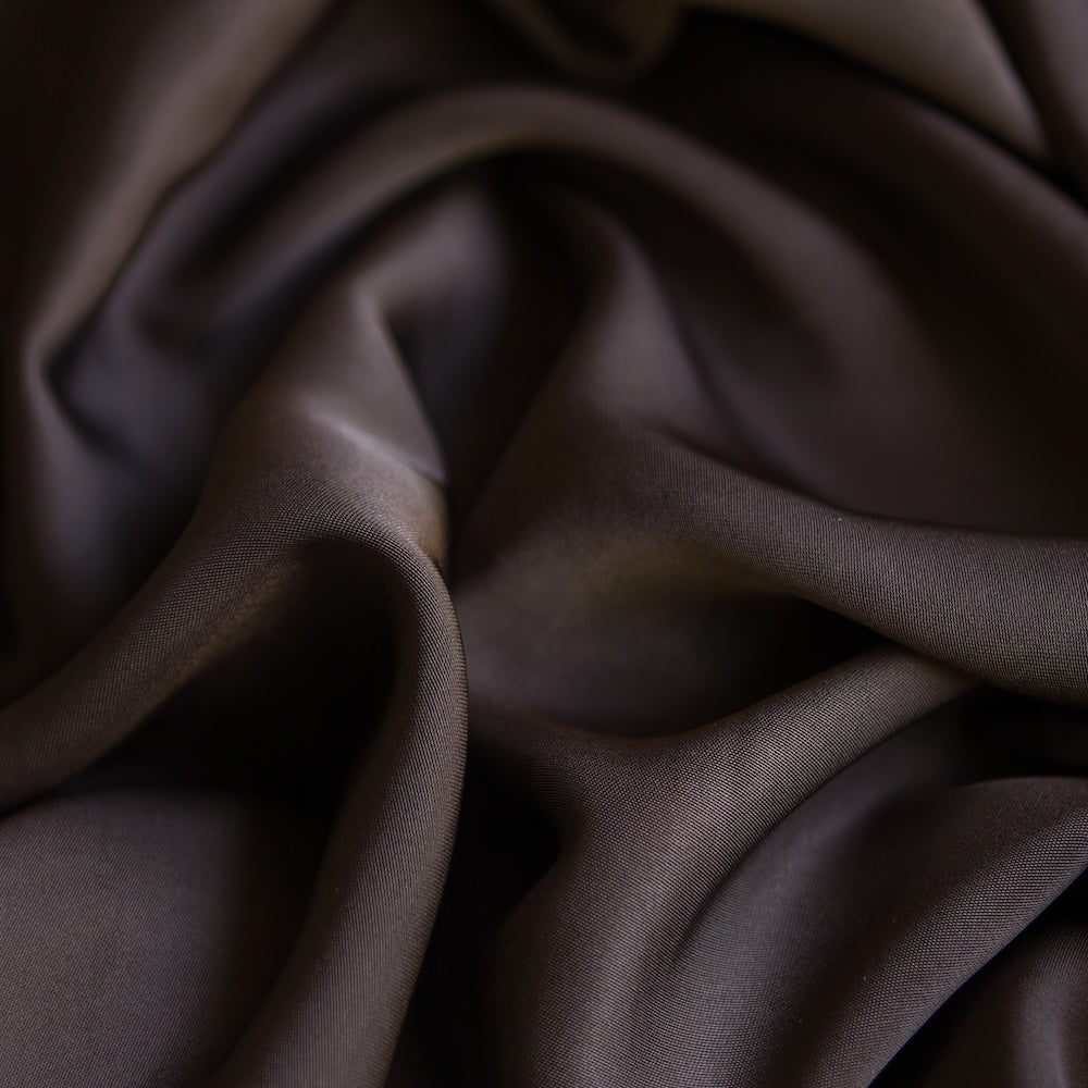 Chocolate Gloss Technical Polyester