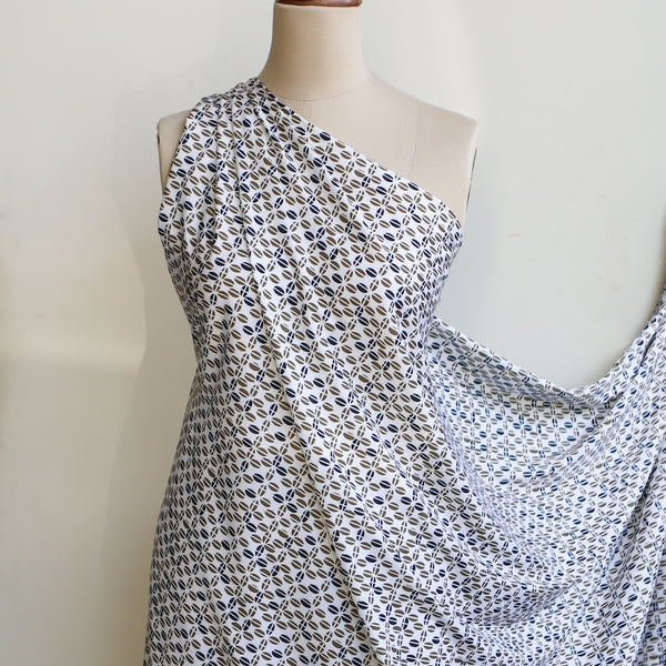Flora In Check Stretch Technical Polyester