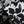 Onyx Floral Stretch Technical Polyester