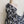 Onyx Floral Stretch Technical Polyester