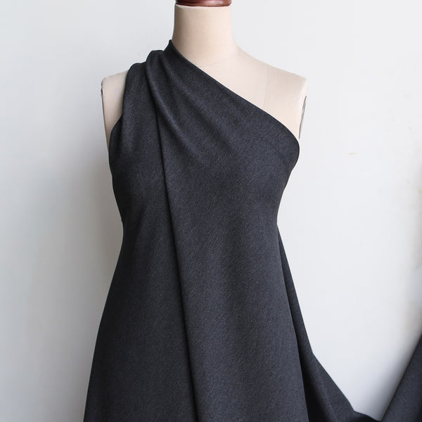 Crepe Knit Charcoal Marle