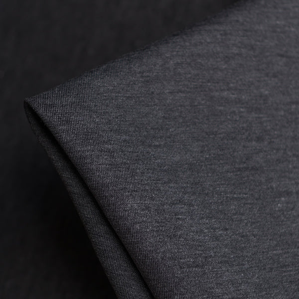 Charcoal Night Double Sided Knit