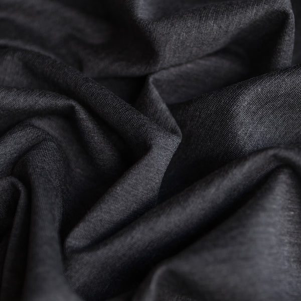 Charcoal Night Double Sided Knit